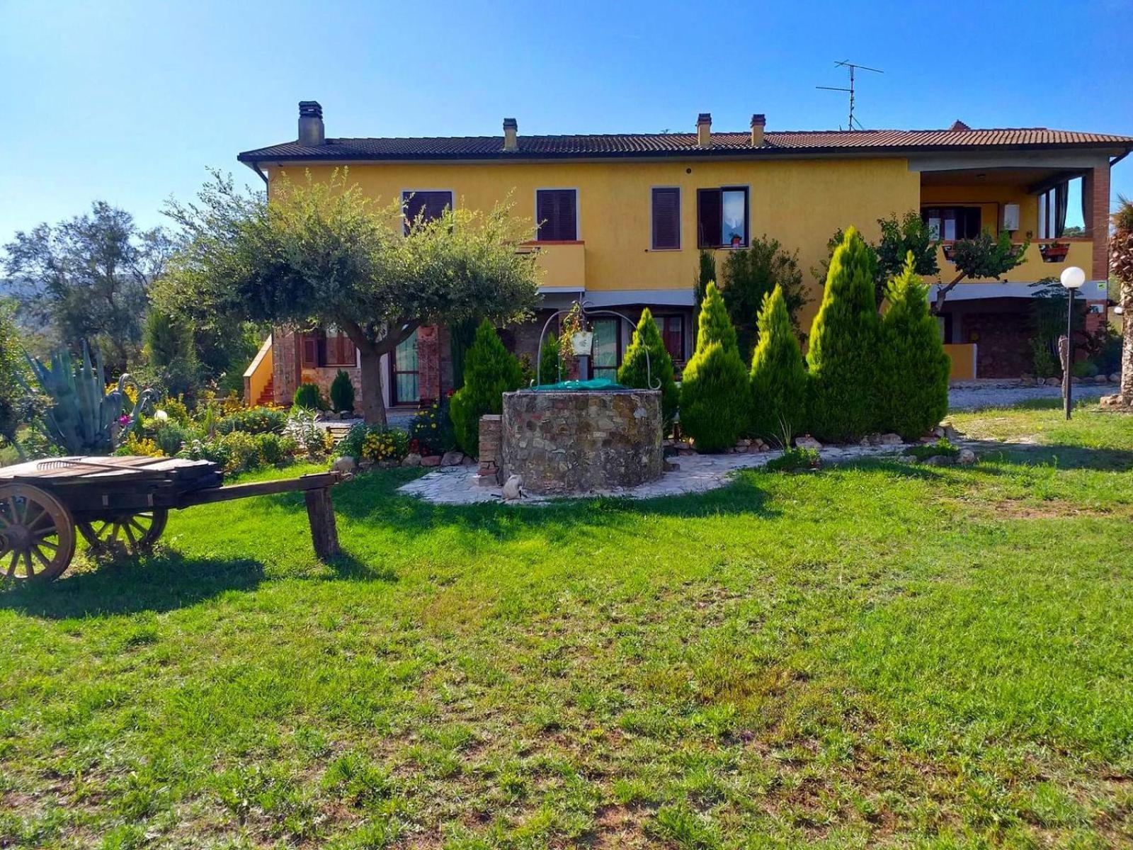 Agribike Agriturismo Poggio Rossino Gavorrano Eksteriør billede